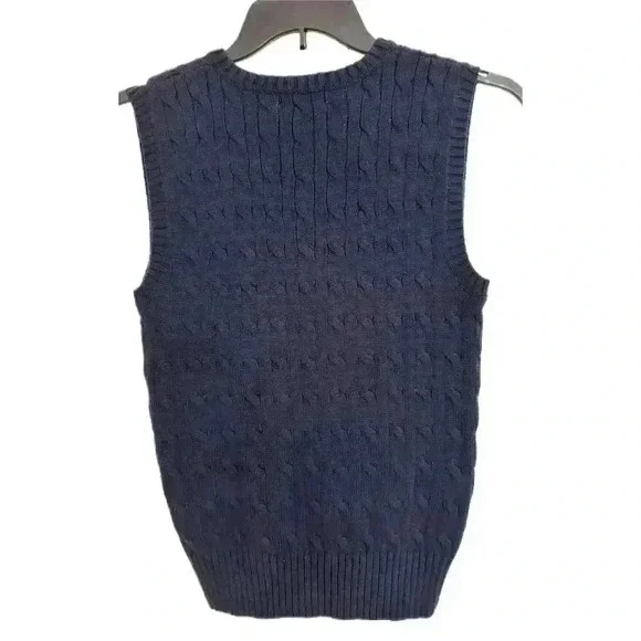 Polo Ralph Lauren Cable Knit Boys' Sweater Vest Size 10-12 - Picture 3 of 6